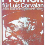 Freiheit fur Luis Corvalan Poster